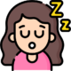 ícone de tratamento para dormir