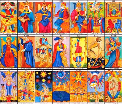 Cartas do tarot de jung - arcanos maiores