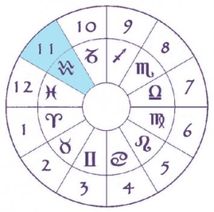 mapa astral com casa 11 de aquário