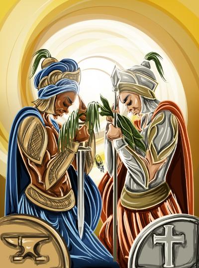 orixá ogum e são jorge