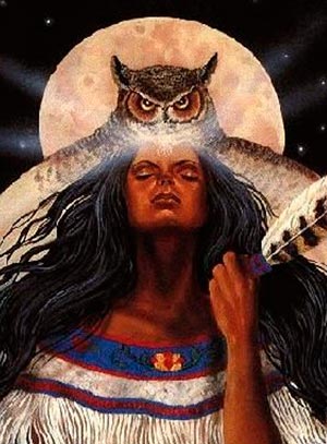coruja xamanismo: os olhos da alma