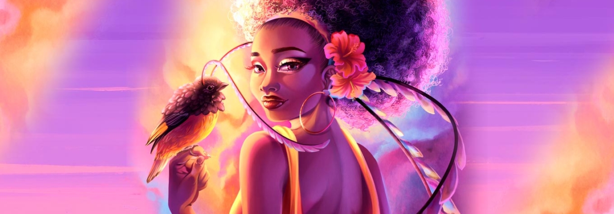 você em primeiro lugar - ilustração de Yseulta - mulher com amor próprio