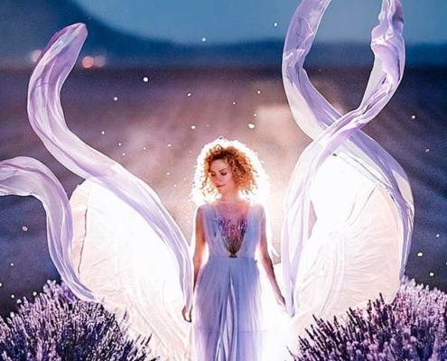 mensagem sobre alegria - anja guardiã - foto de Kristina Makeeva