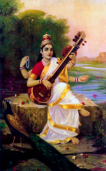 Sarasvati - deusas da prosperidade