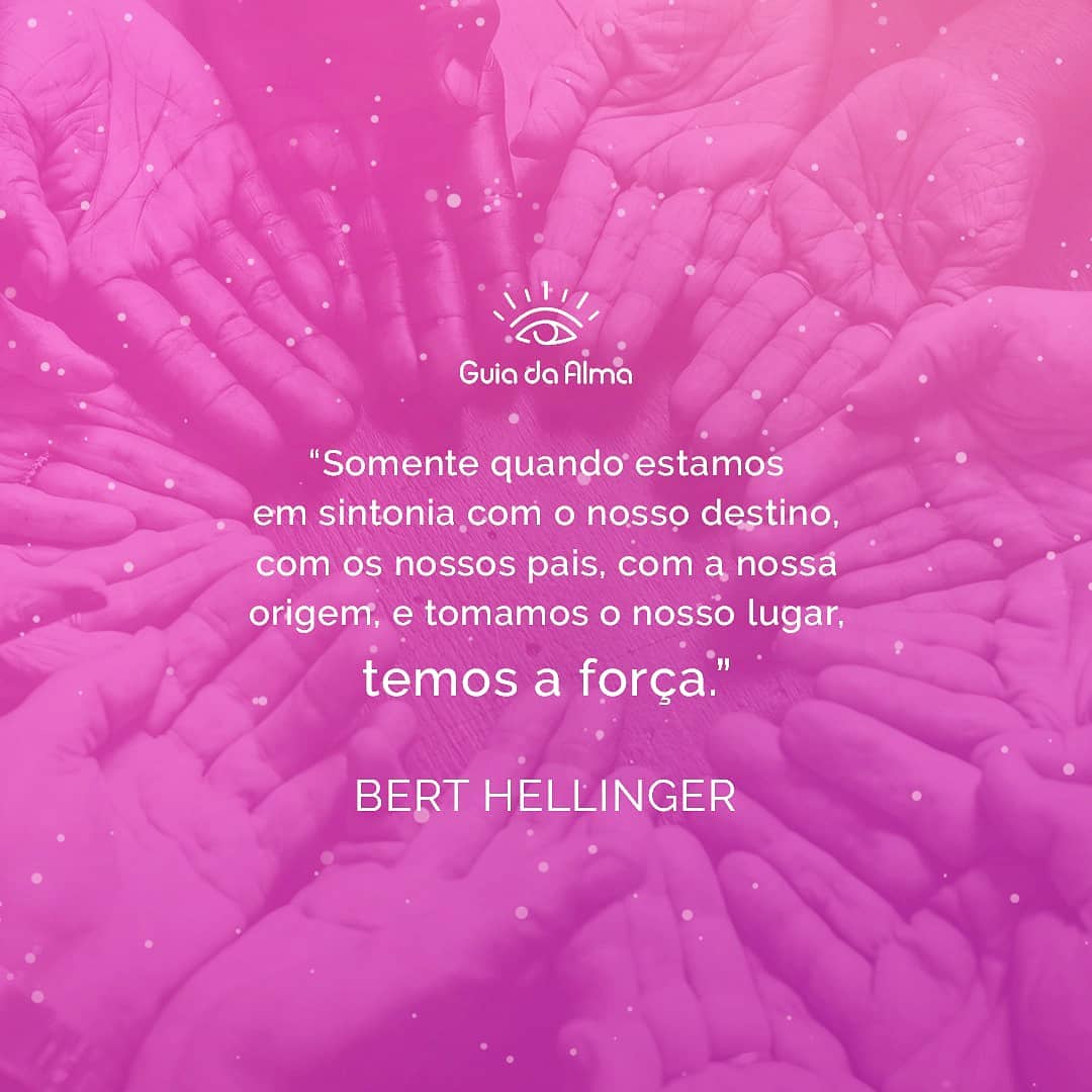 constelação familiar frases bert hellinger família