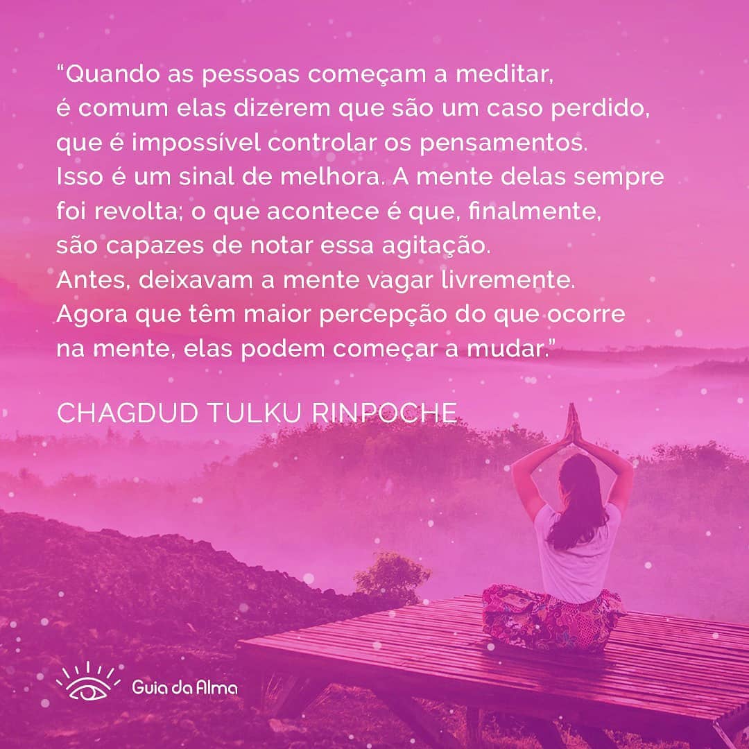frases de meditação: rinponche