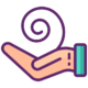 ícone de minha história com o reiki