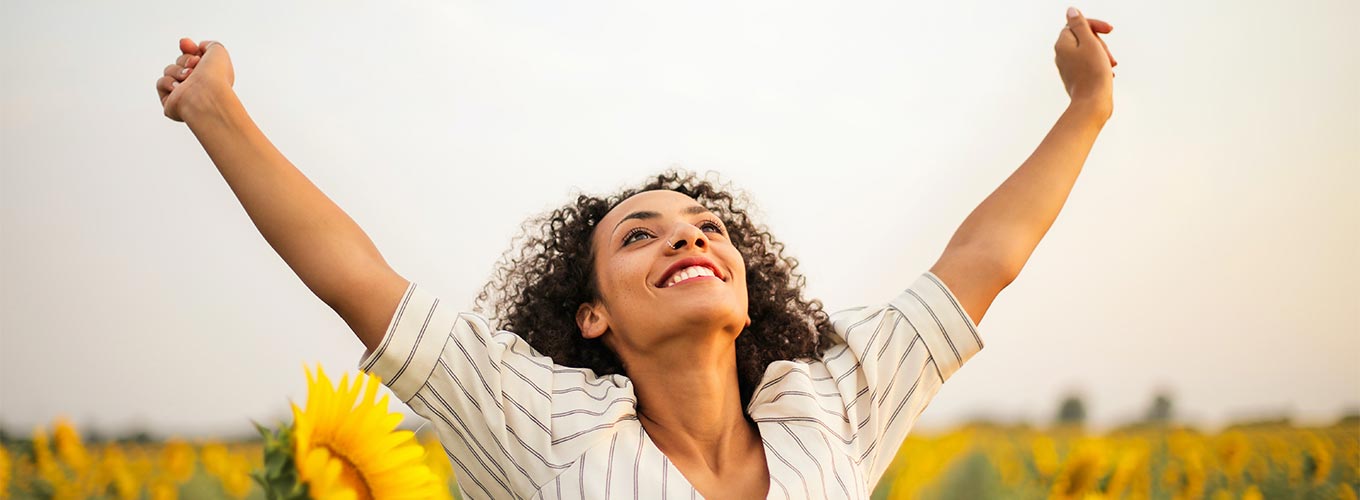 mulher em novo ciclo de vida