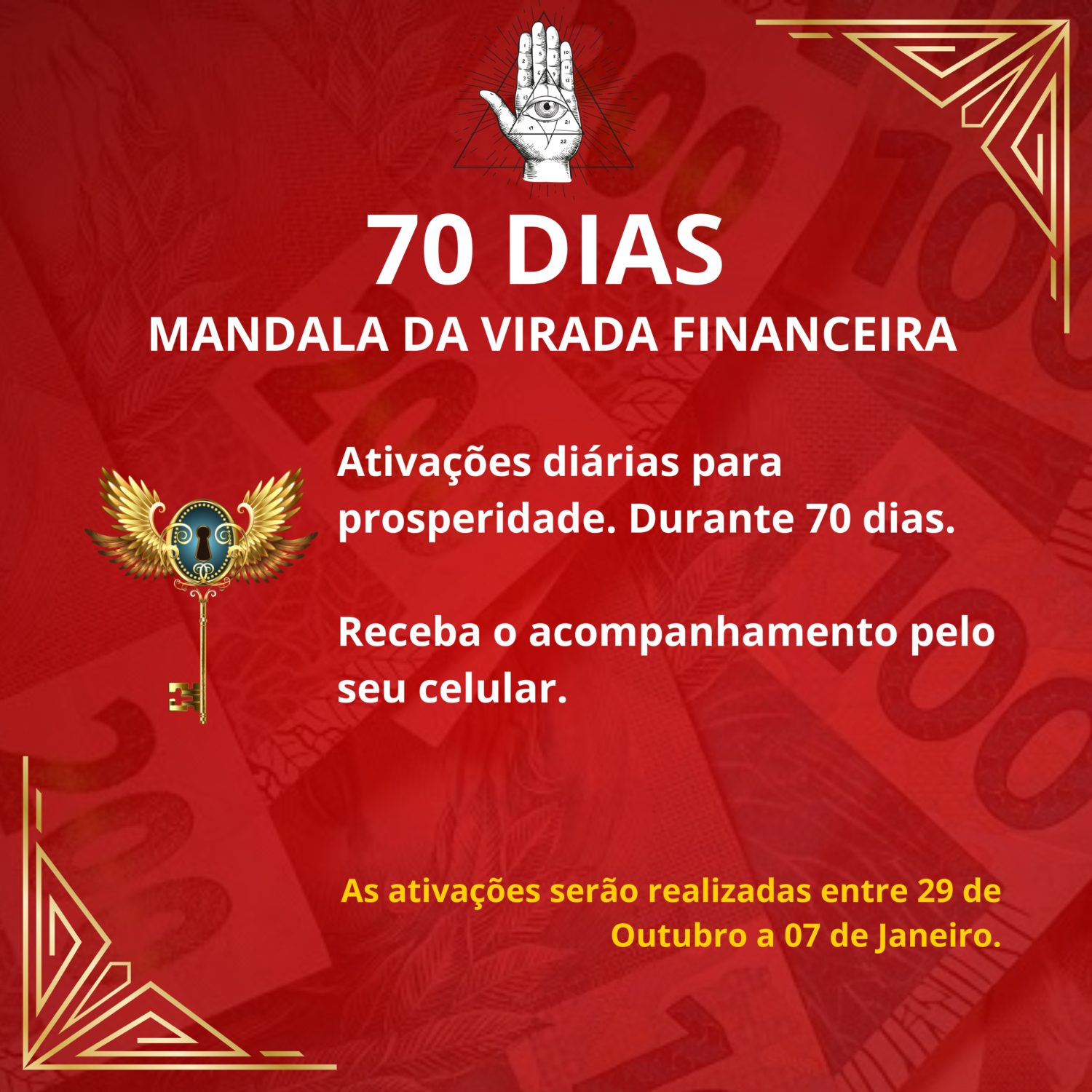 70 dias • Prosperidade | Mandala da Virada ( COLETIVO ) • Guia da Alma